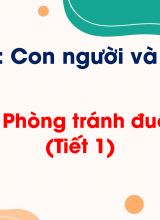 Chủ đề 5 - Bài 21 Phòng tránh đuối nước (Tiết 1)